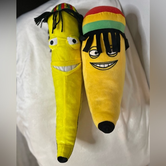 Other - Rasta Bananas Stuffed toys Set of 2